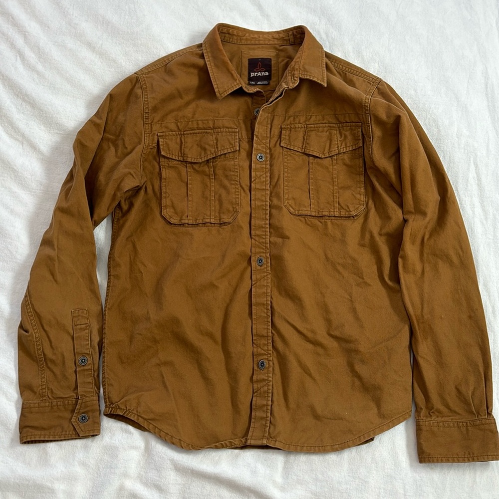 Men's Prana Flannel 100% Cotton
